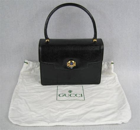 gucci leather bag black|vintage black gucci handbag.